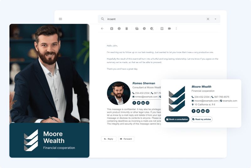 How to Design a Consultant Email Signature That Stands Out