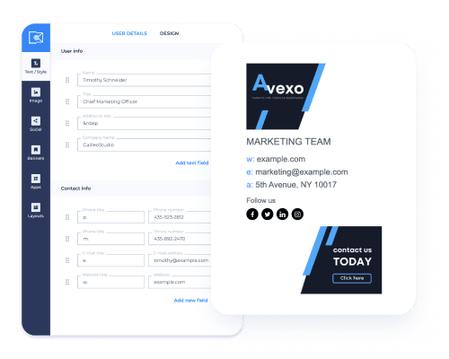 Add Your Information