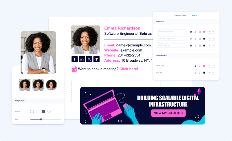 What should your engineer email signature include?