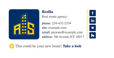 Signature example