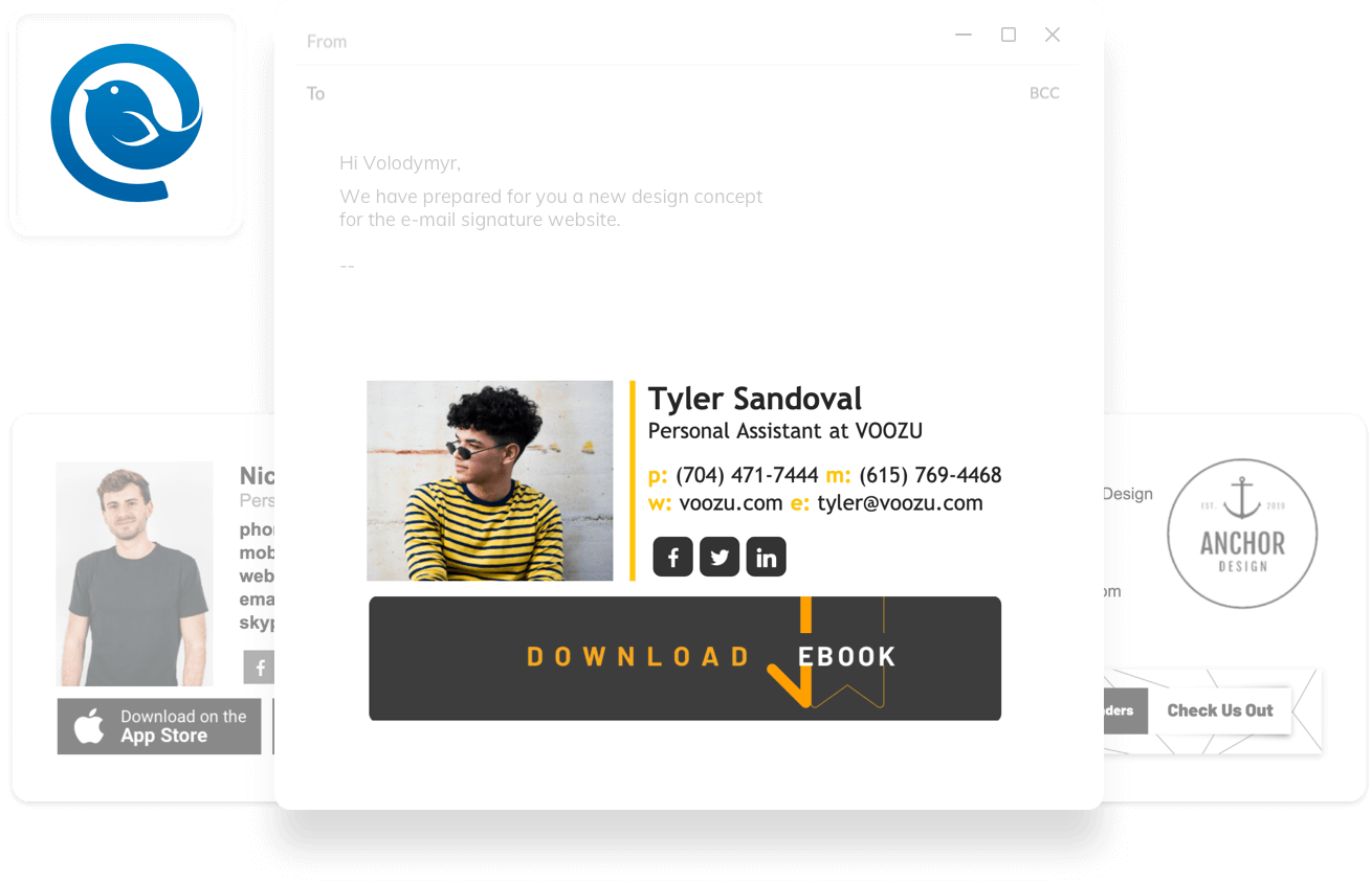 mailbird email client signatures
