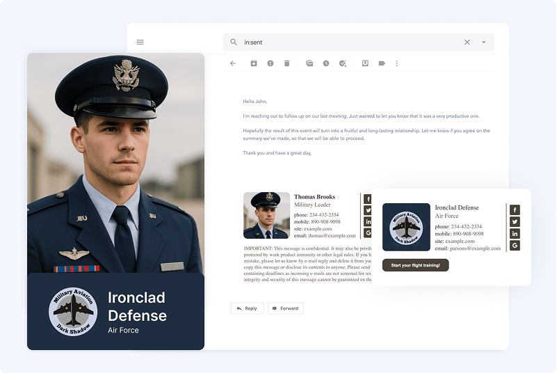 What Is a Military Email Signature and Why It Matters?