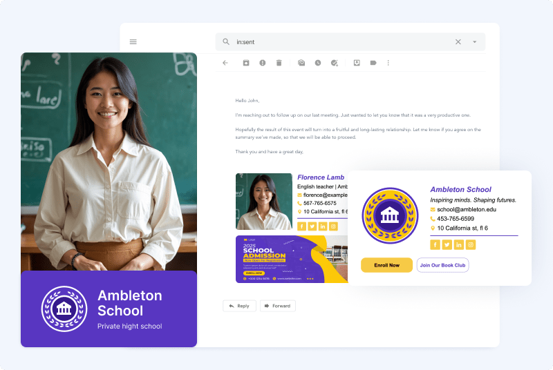 Professional Teacher Email Signatures: Examples & Tips