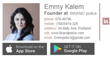 Free Email Signature Examples and Templates - NEWOLDSTAMP
