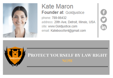Free Email Signature Examples and Templates - NEWOLDSTAMP