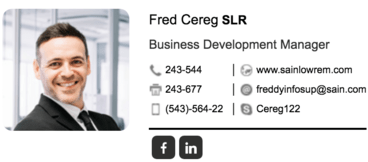 Free Email Signature Examples and Templates - NEWOLDSTAMP