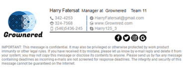 Free Email Signature Examples and Templates - NEWOLDSTAMP