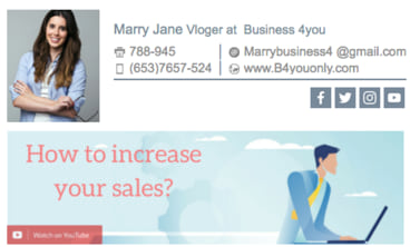 Free Email Signature Examples and Templates - NEWOLDSTAMP
