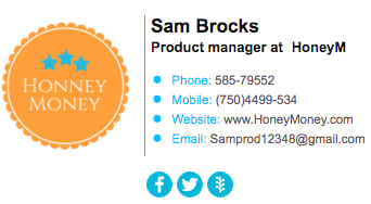 Free Email Signature Examples and Templates - NEWOLDSTAMP