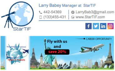 Free Email Signature Examples and Templates - NEWOLDSTAMP
