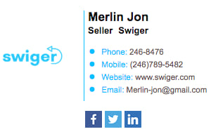 Free Email Signature Examples and Templates - NEWOLDSTAMP