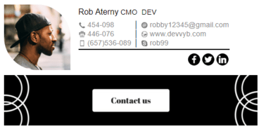 Free Email Signature Examples and Templates - NEWOLDSTAMP