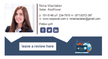 Free Email Signature Examples and Templates - NEWOLDSTAMP