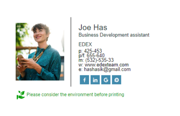 Free Email Signature Examples and Templates - NEWOLDSTAMP