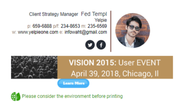 Free Email Signature Examples and Templates - NEWOLDSTAMP