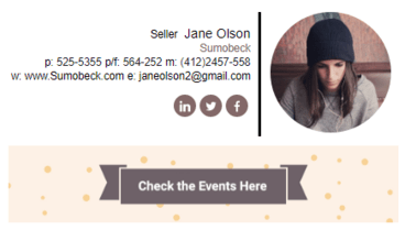 Free Email Signature Examples and Templates - NEWOLDSTAMP