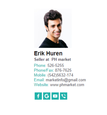 Free Email Signature Examples and Templates - NEWOLDSTAMP