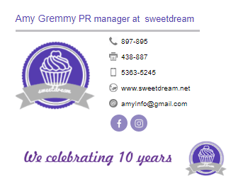 Free Email Signature Examples and Templates - NEWOLDSTAMP