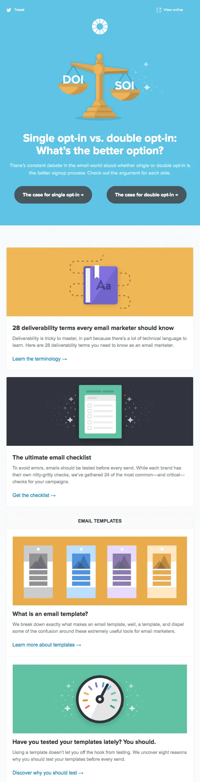 6 Tips for Choosing a Background for Your Email Newsletter - NEWOLDSTAMP