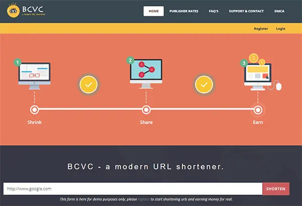 bcvc shortener