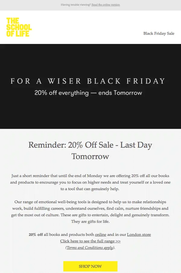 sales reminders