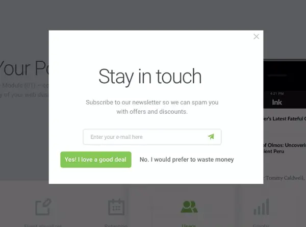 stay in touch