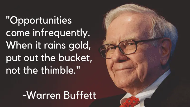 Warren Buffet quote