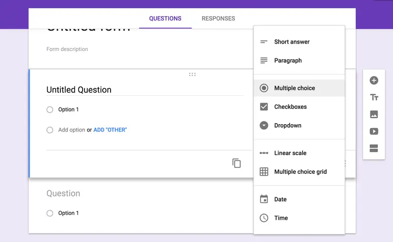 google forms