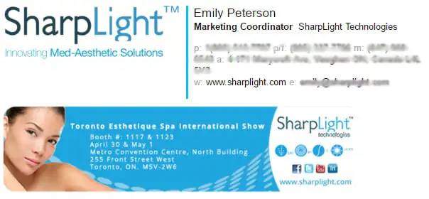 email signature for marketing coordinator 1ab