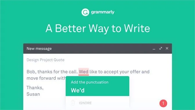 grammarly proofread