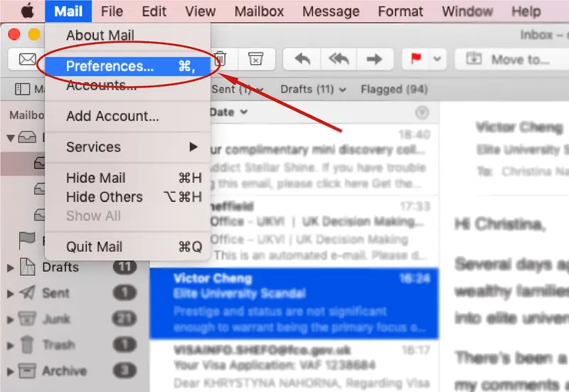 Create an Email Signature in Apple Mail on Your Mac