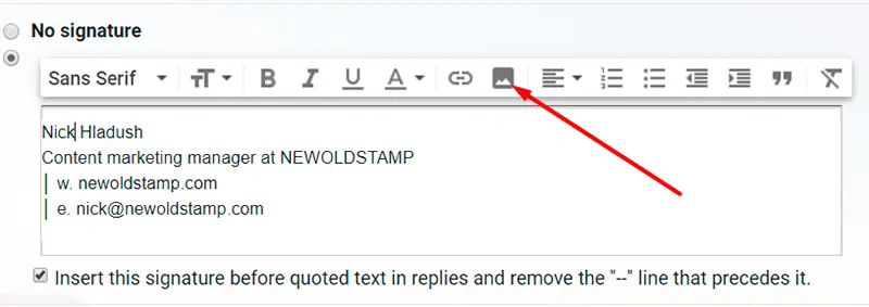 how to add social media icons to outlook email signature