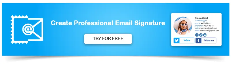 email signature - banner 