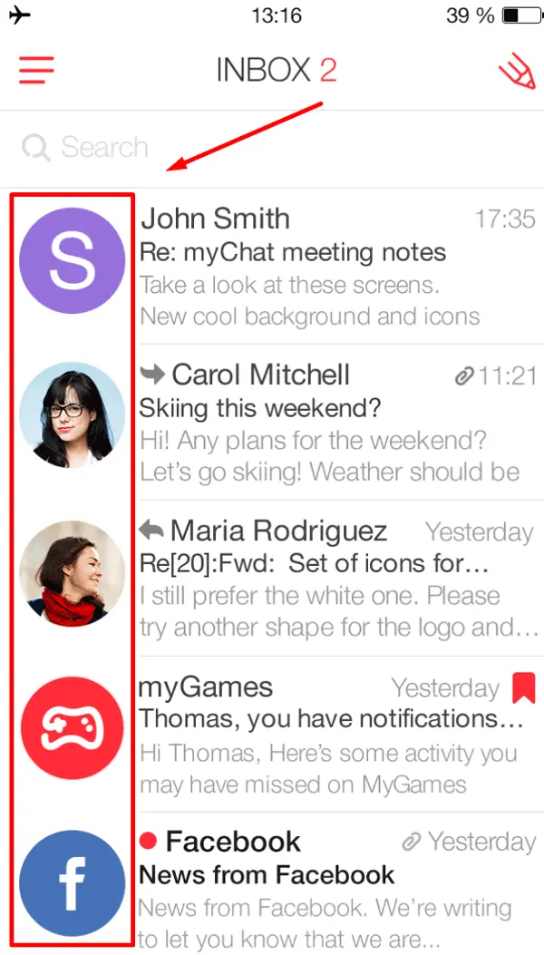 avatars in email communication