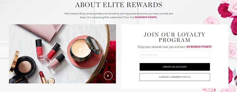 Lancome loyalty program