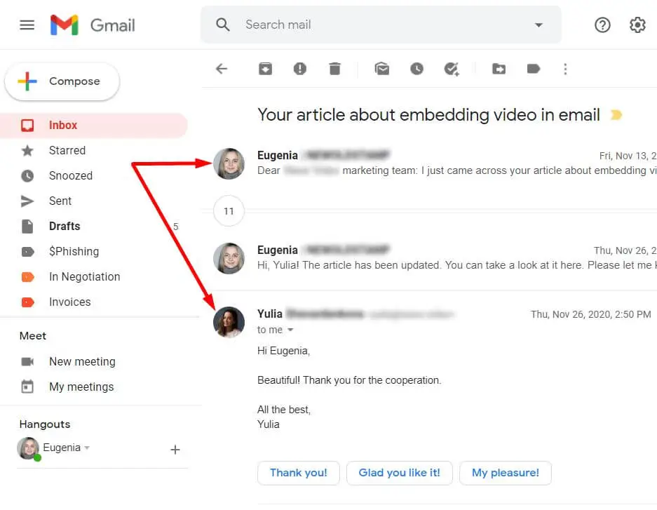 Adding a profile picture to Gmail