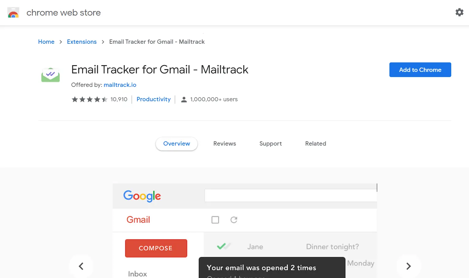 MailTrack for Gmail