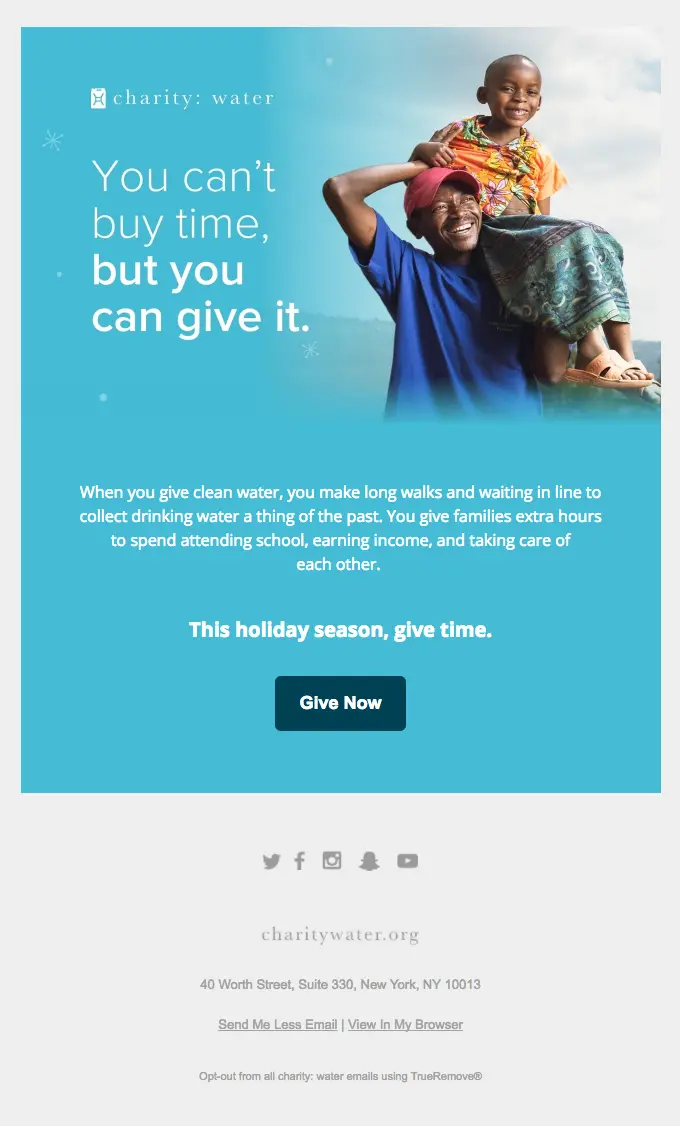 donation email