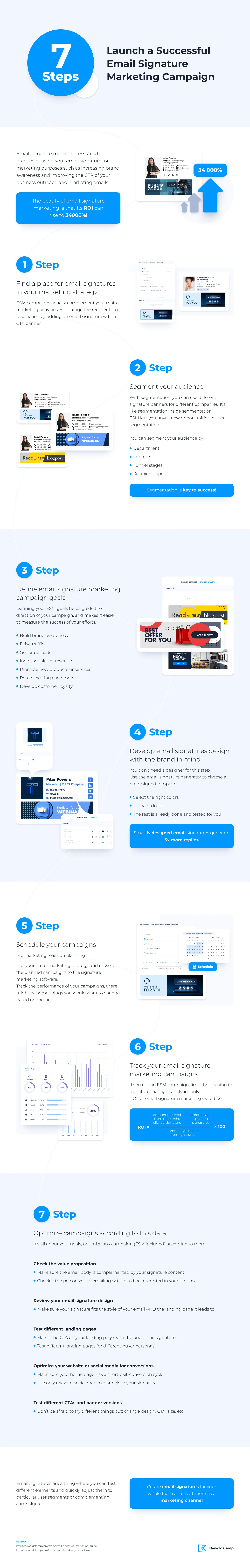 How to Run a Successful Email Signature Marketing Campaign - Infographic