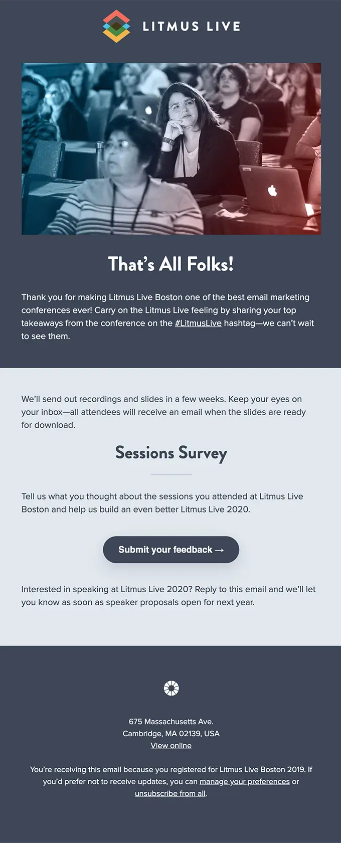 survey email