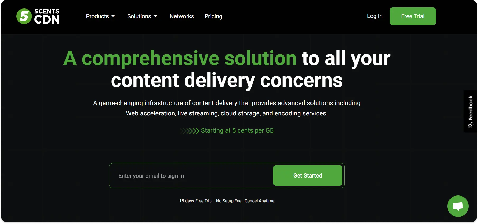 5centsCDN (Content Delivery Network Solution)
