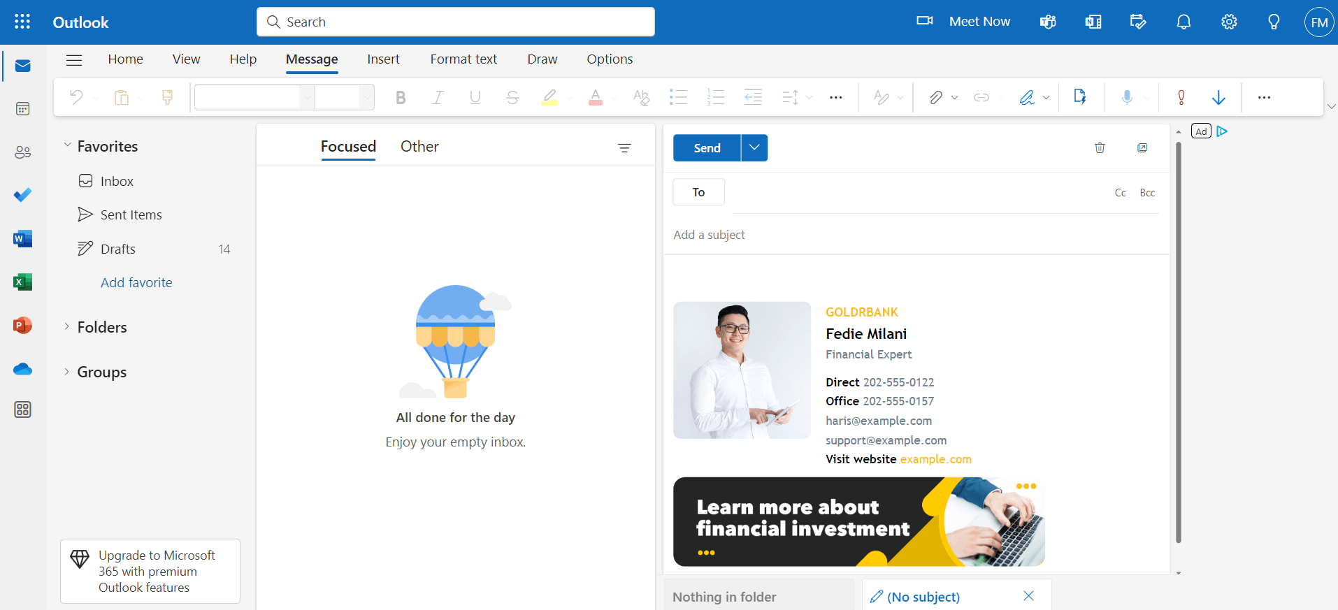 How to Add Email Signature in Outlook: Installation Guide - NEWOLDSTAMP