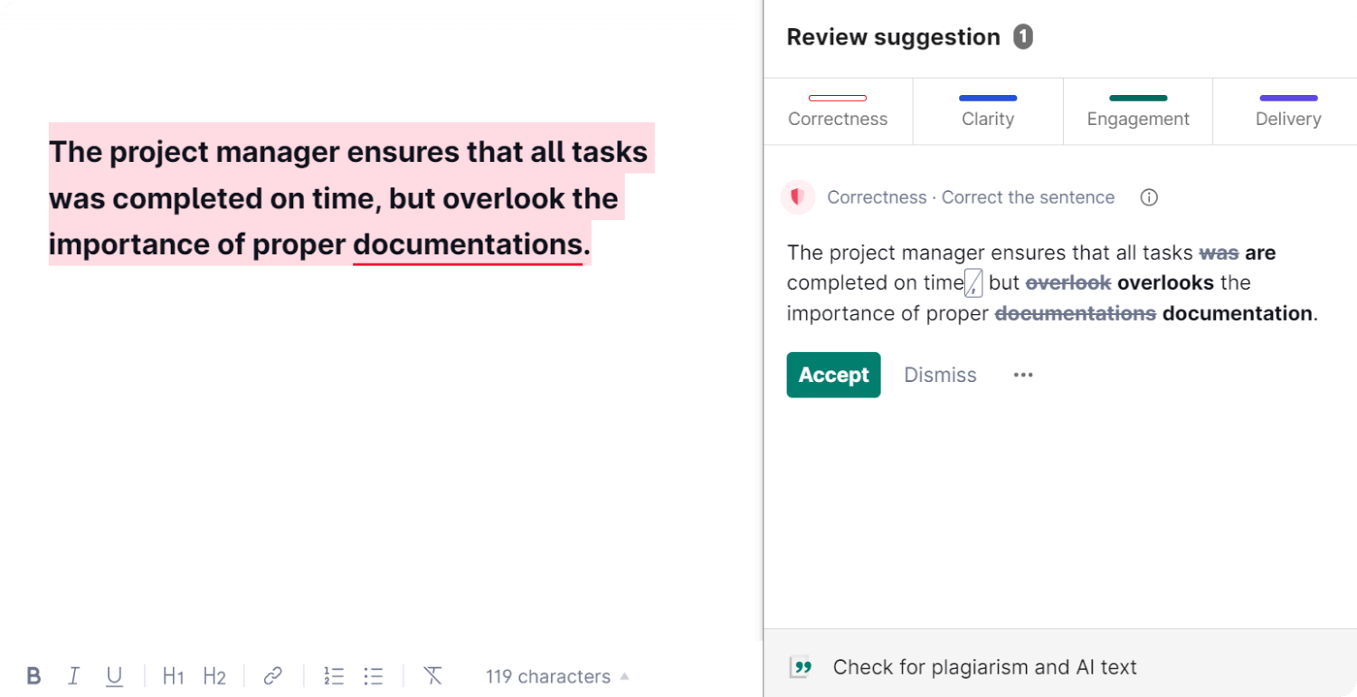 grammarly-correcting-mistakes