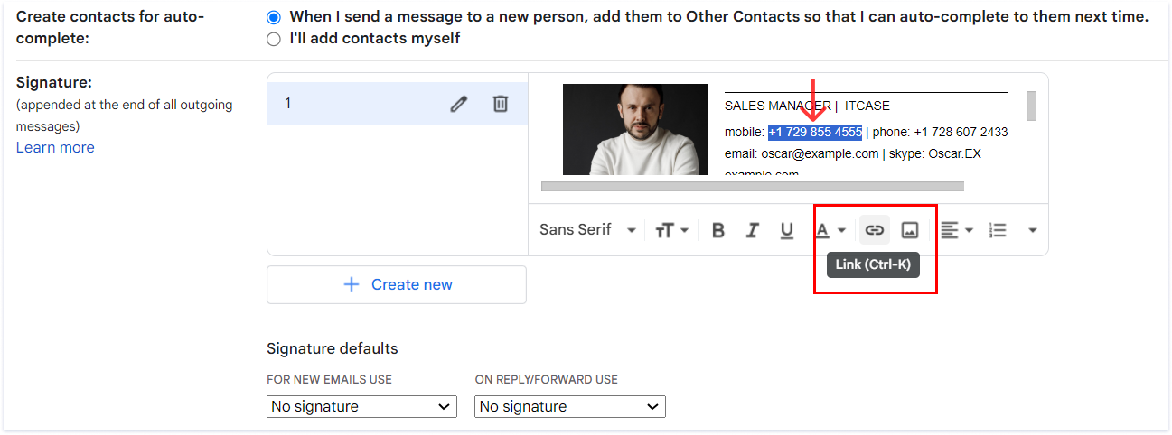 Highlight the Text You Want to Hyperlink
