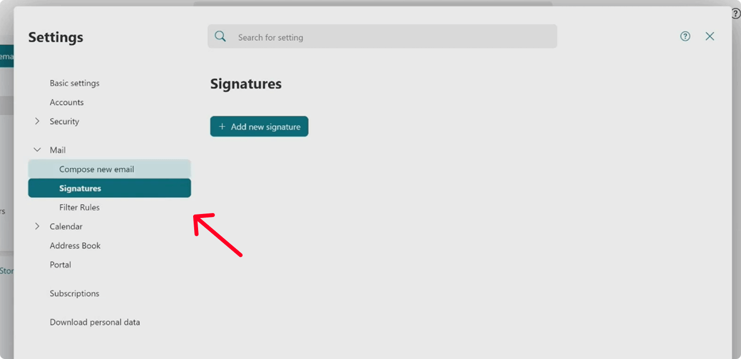 Email Signature Tab GoDaddy