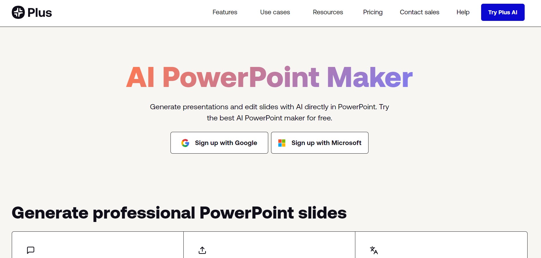 Plus AI