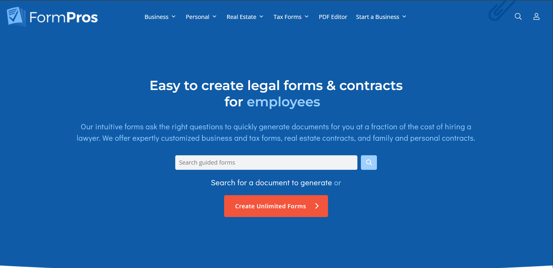 FormPros-landing-page