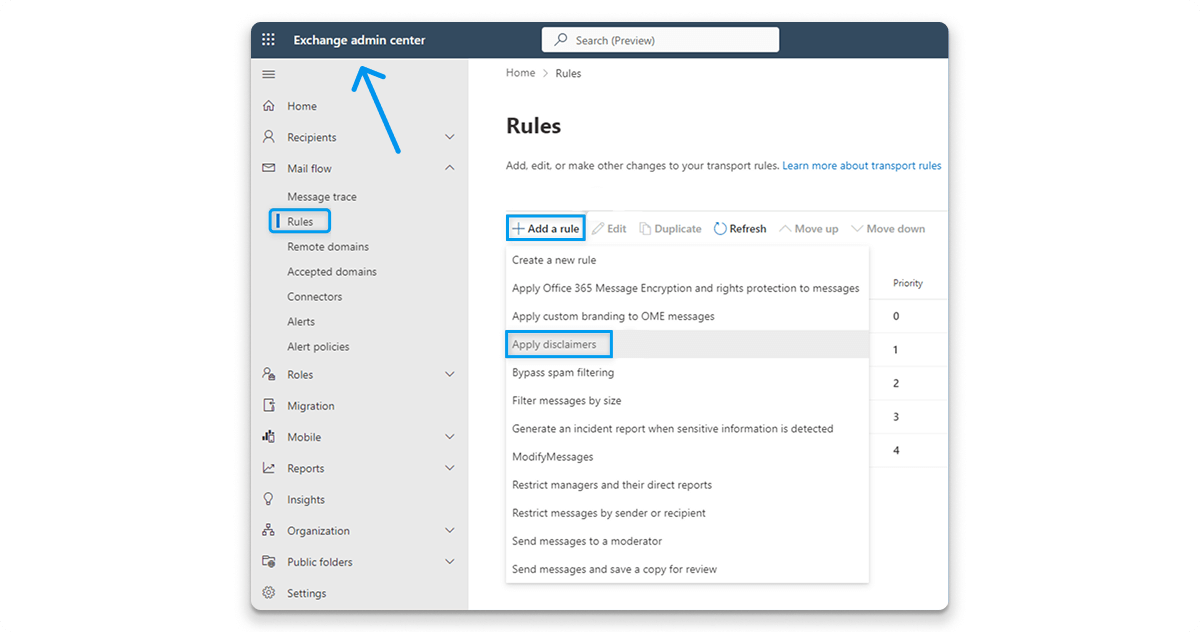 Add Email Dislaimer in Outlook