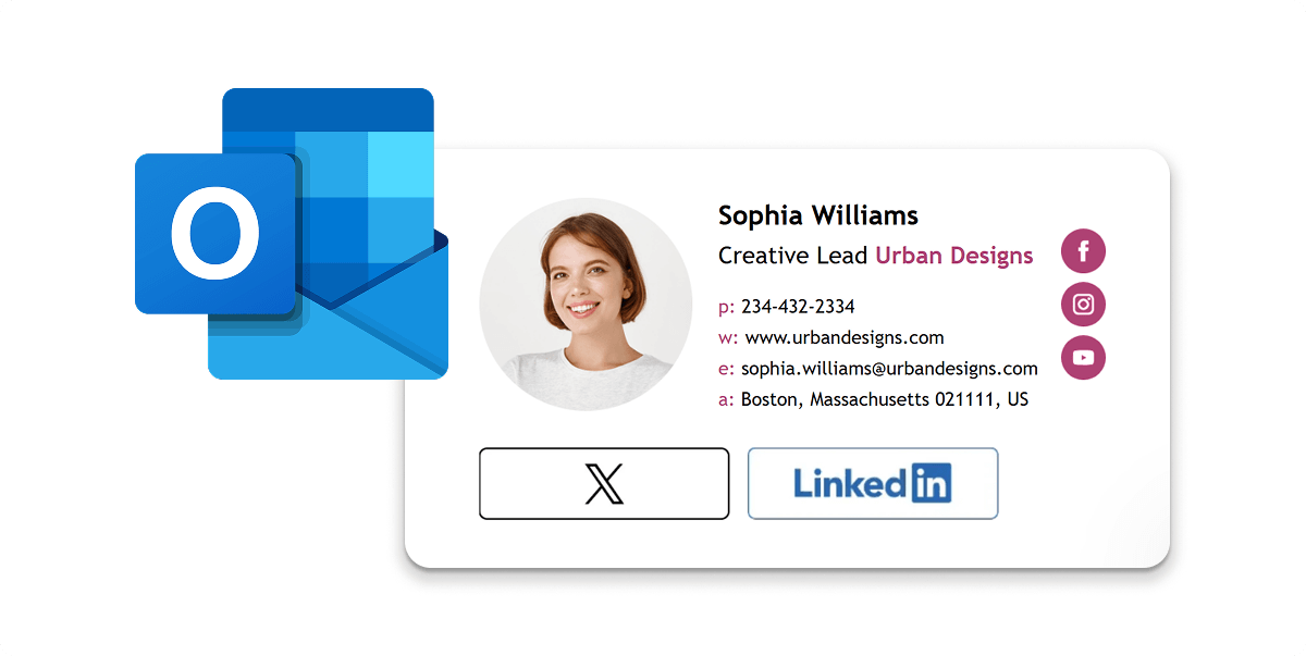 outlook email signature NEwoldstamp