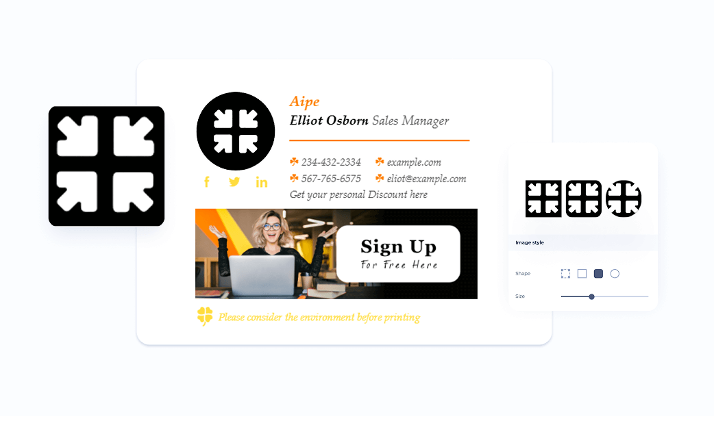 logo in email signature